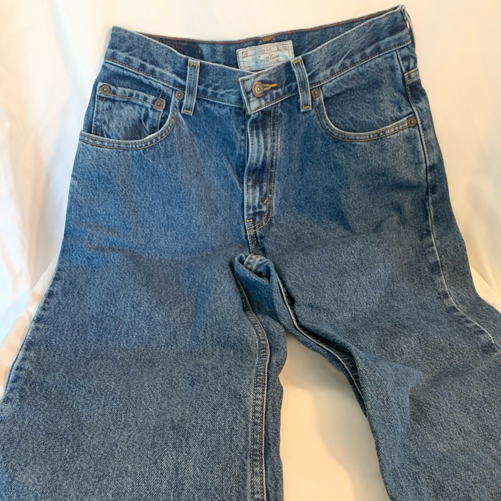 Levi’s jeans. Straight leg